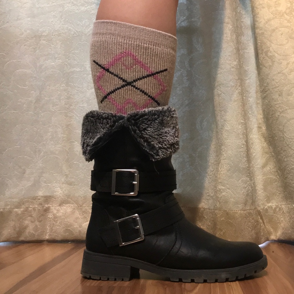 Warm winter socks! Great to wear with boots